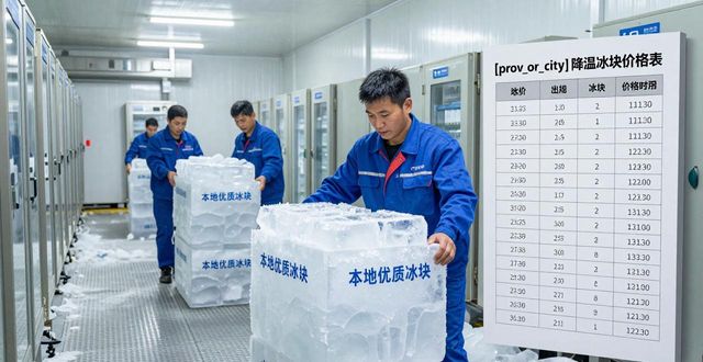 广州白云降温冰块多少钱一吨?本地制冰厂报价来了