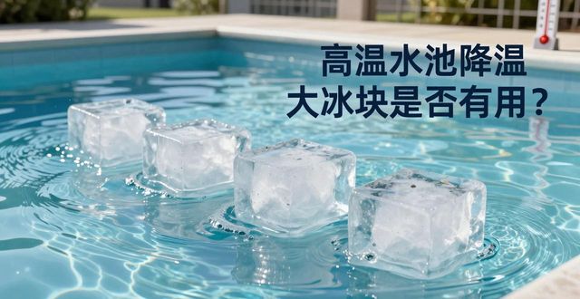广州白云高温水池降温大冰块，到底管不管用？